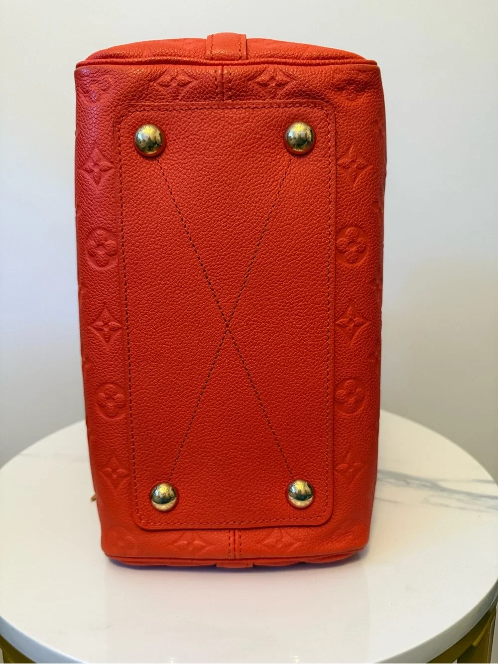 Louis Vuitton Orient Monogram Empreinte Leather Speedy Bandouliere 25 w/ COA